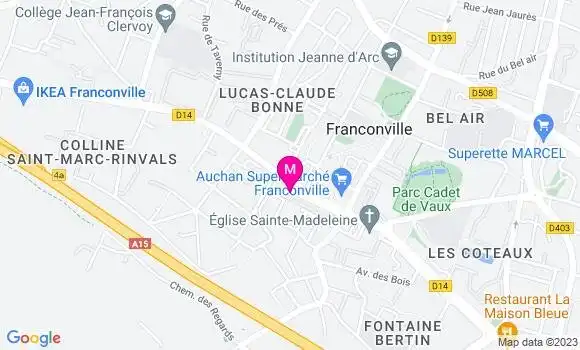 Localisation Brasserie Le Gizeh