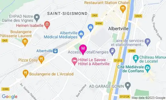 Localisation Restaurant Turc Le Sultan