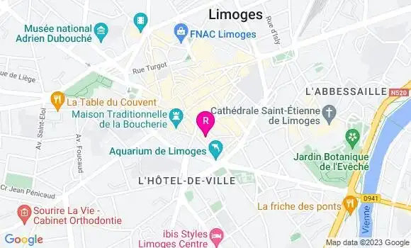 Localisation Restaurant  Escrocs