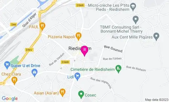 Localisation Pizzeria Sous Un Ciel d