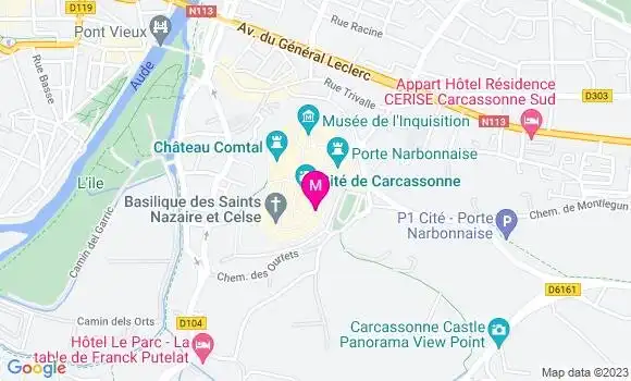 Localisation Restaurant  Le Jardin Enjoy