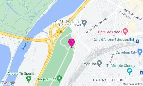 Localisation Restaurant  La Belle équipe