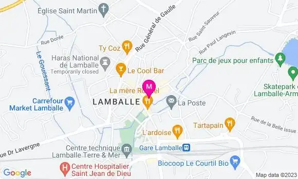 Localisation Restaurant  Entre Nous