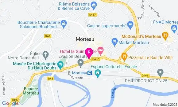Localisation Restaurant Bar Le Terminus