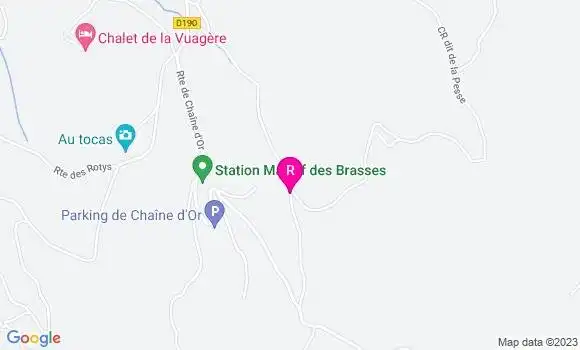 Localisation Restaurant  Le Jorat
