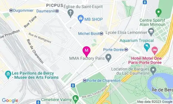 Localisation Le Bistrot de Juliette