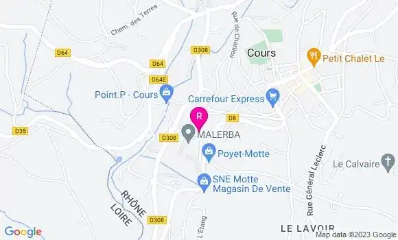 Localisation Le Bistrot Gourmand
