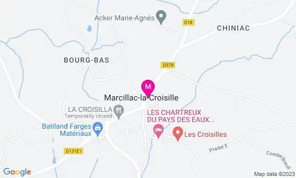 Localisation Restaurant  Les Ramandes