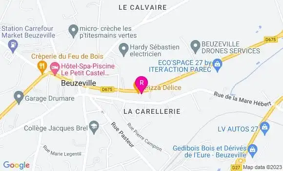 Localisation Restaurant  A Ma Façon