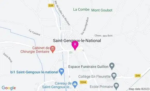 Localisation Restaurant  Bloc 7