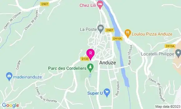 Localisation Restaurant  Le Petit Phare