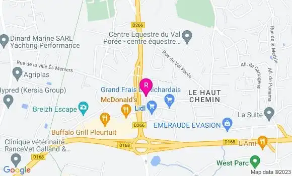 Localisation Restaurant  L Inattendu