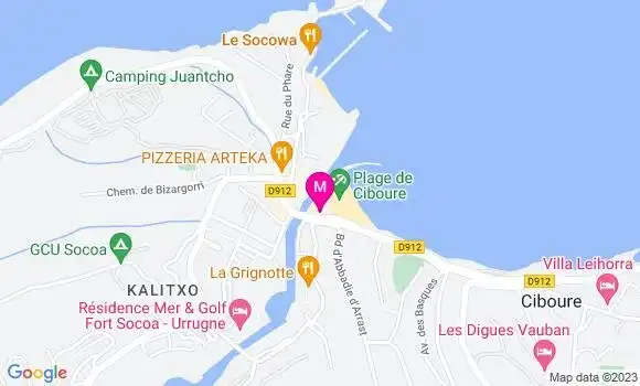 Localisation Restaurant  Alaïa