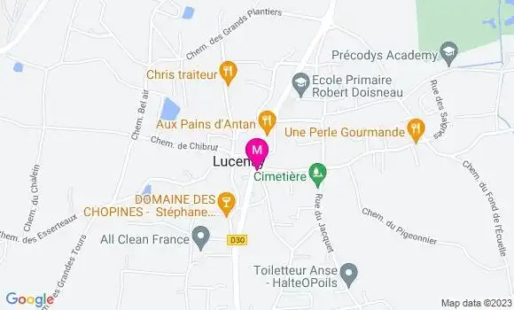 Localisation Restaurant  Beurre Noisette
