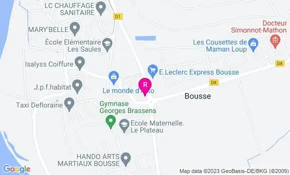 Localisation Pizzeria Casa Nostra