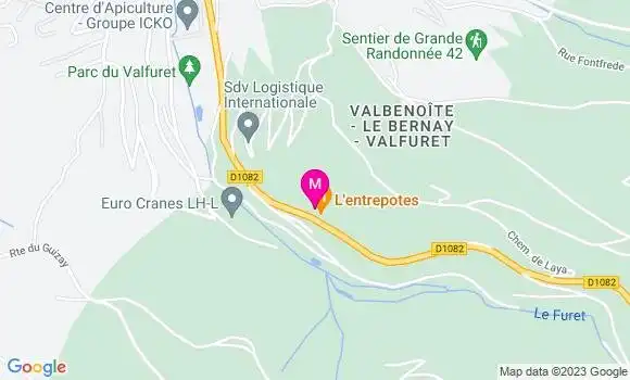 Localisation Restaurant  L