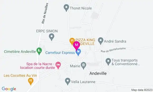 Localisation Restaurant  Les Anges