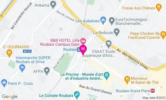 Localisation Restaurant  Pancook