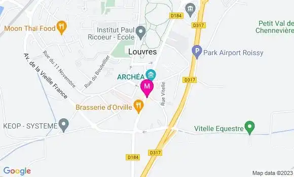 Localisation Restaurant Chinois Les Cinq Saveurs