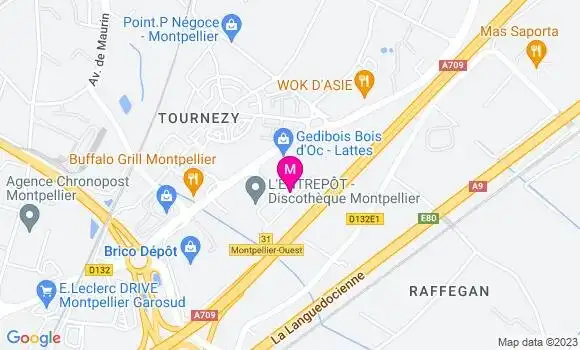 Localisation Hey Hey Restaurant
