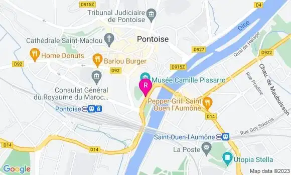 Localisation Pizzeria La Carverne