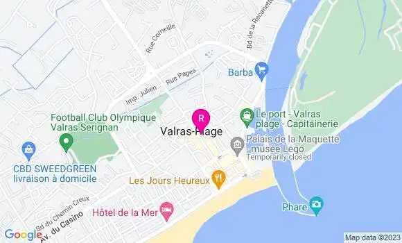 Localisation Restaurant  L