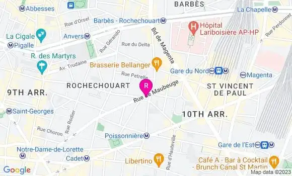 Localisation Restaurant  82