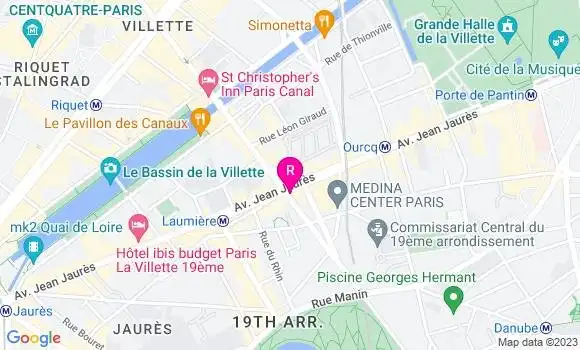 Localisation Restaurant  Alliance 3