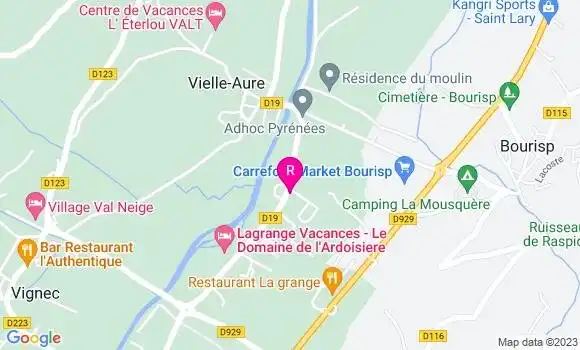Localisation Restaurant  L