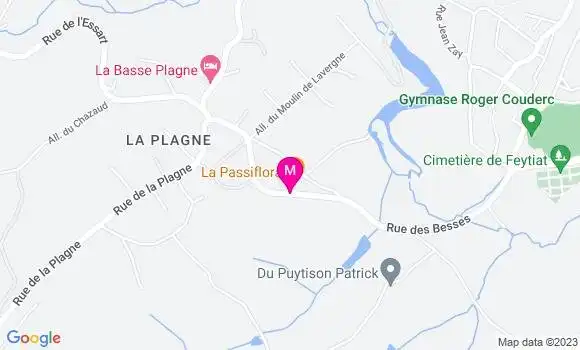 Localisation Restaurant  La Passiflora