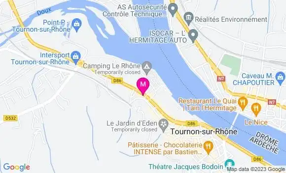 Localisation Restaurant  Assemblage Cave et Fourneaux