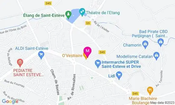 Localisation Restaurant  La Box