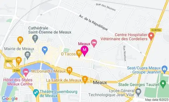 Localisation Restaurant  La Toile du Chef