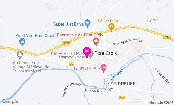 Localisation Restaurant  La Table de Lou