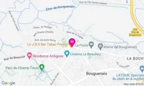 Localisation Restaurant Africain Timebox