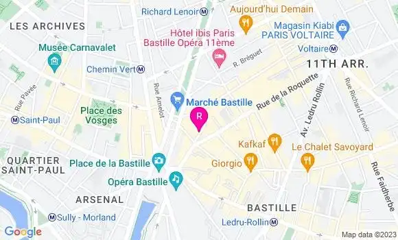 Localisation Restaurant Italien Ammazza