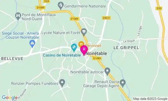Localisation Restaurant  Lola