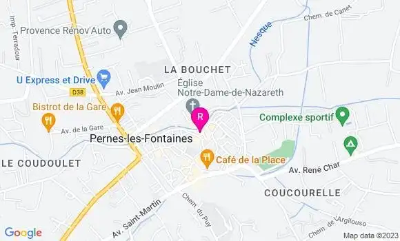 Localisation Restaurant  Les Saveurs Salines