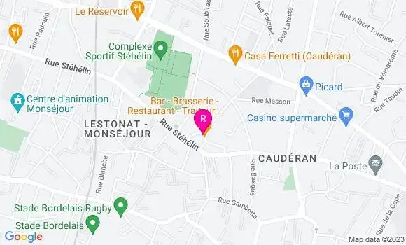 Localisation Restaurant  Le Cerey