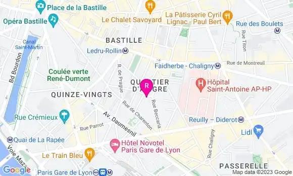 Localisation Restaurant Bar Chez Camille
