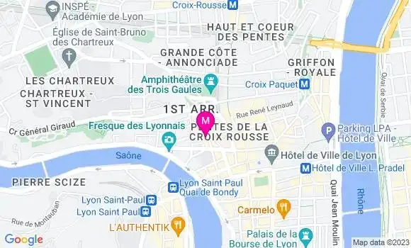 Localisation Restaurant  Bel Ami
