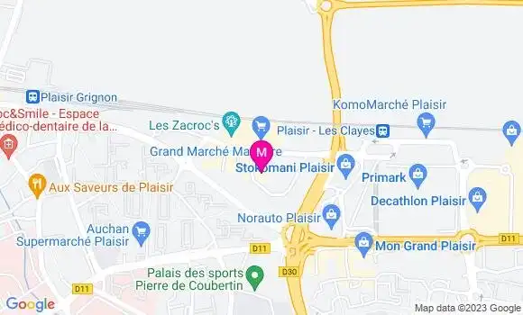 Localisation Clara Pub