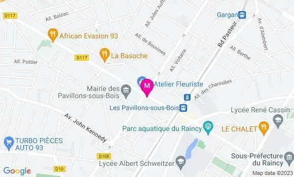 Localisation Brasserie de l
