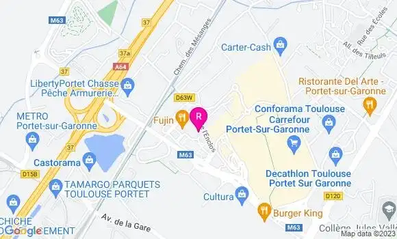 Localisation Restaurant  O Comptoir