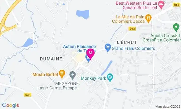 Localisation Restaurant Asiatique Aux Mille Saveurs