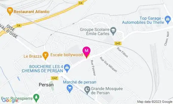 Localisation Restaurant  Escale Bollywood