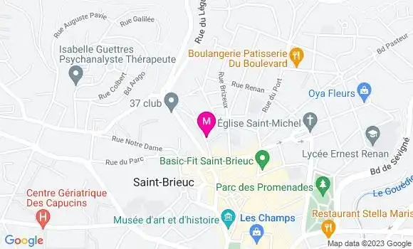 Localisation Restaurant  Brut