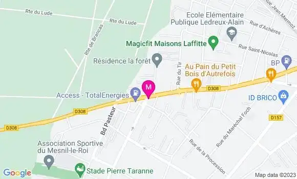 Localisation Restaurant  O