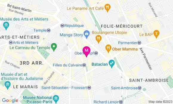 Localisation Restaurant Végétarien Persil