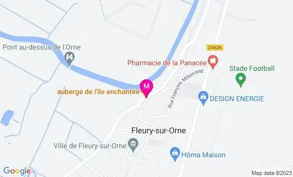 Localisation Auberge de l